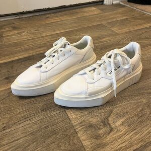 Adidas Classic White Leather Sneakers